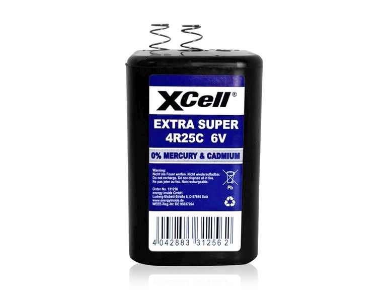 Vue principale, Outils, Batterie monobloc 6 V
