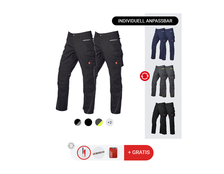 HERREN-SET: 2x Bundhose e.s.line.core