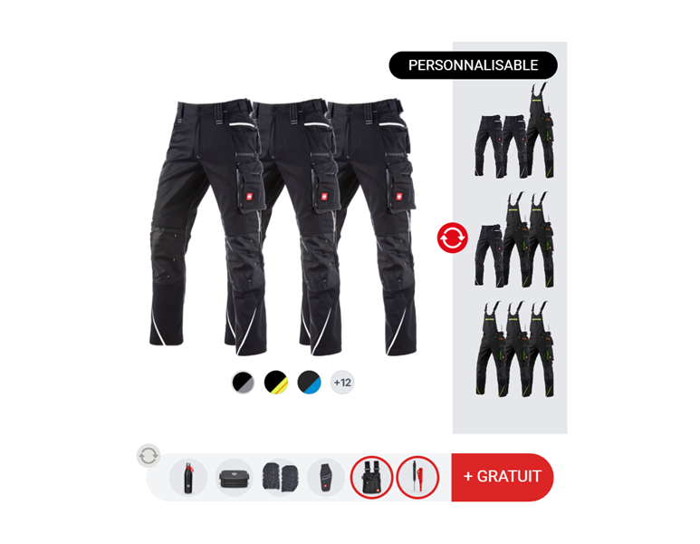 KIT POUR HOMMES: 3xPant.e.s.motion 2020+2xart.sup.