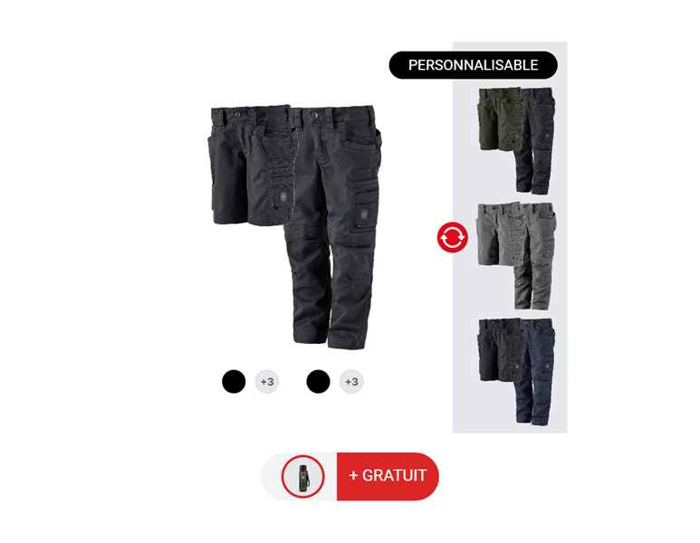 KIT POUR ENFANTS : Pantalon + Short e.s.motion ten