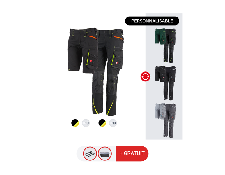 KIT POUR FEMMES  : Pantalon+Short e.s.motion 2020