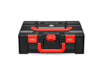 Vue principale, STRAUSSbox 165 large, noir/rouge