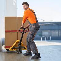 Ansicht 3, Latzhose e.s.​motion 2020, anthrazit/warnorange