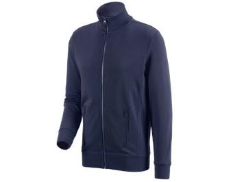 e.s. Veste sweat poly cotton