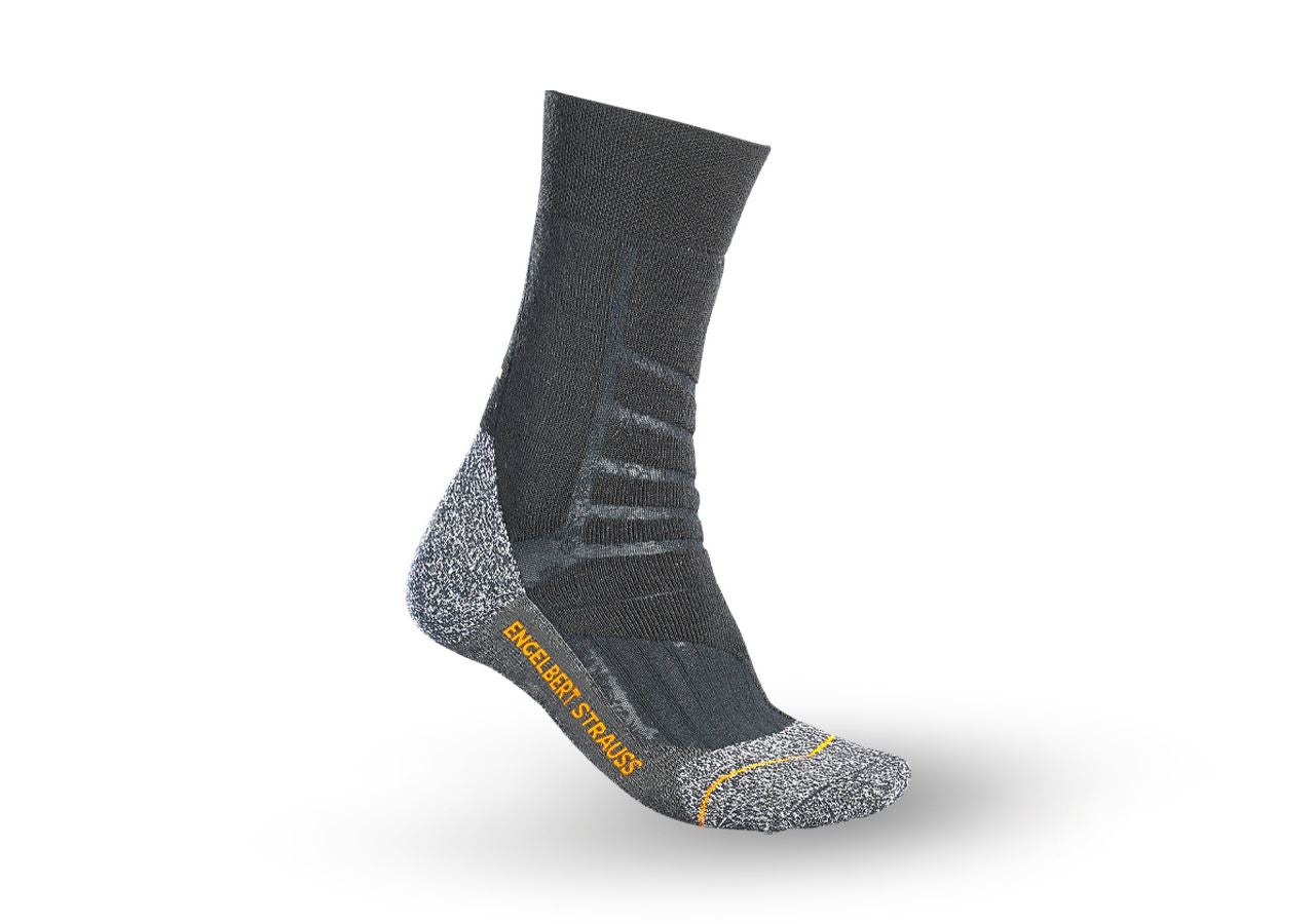 Chaussettes | Bas: e.s. Chaussettes Allround function warm/high + noir