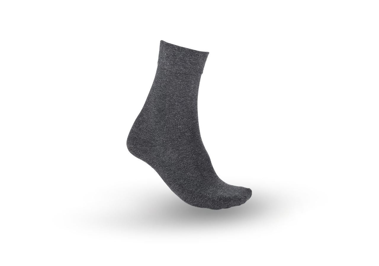 Socken | Strümpfe: e.s. Business Socken classic light/high, 2er Pack + anthrazit