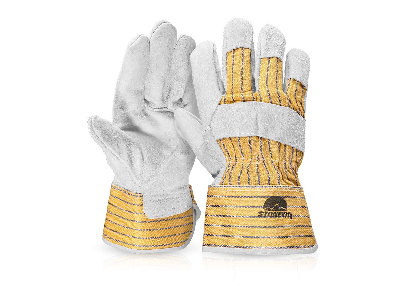 Leder: Spaltleder-Handschuhe