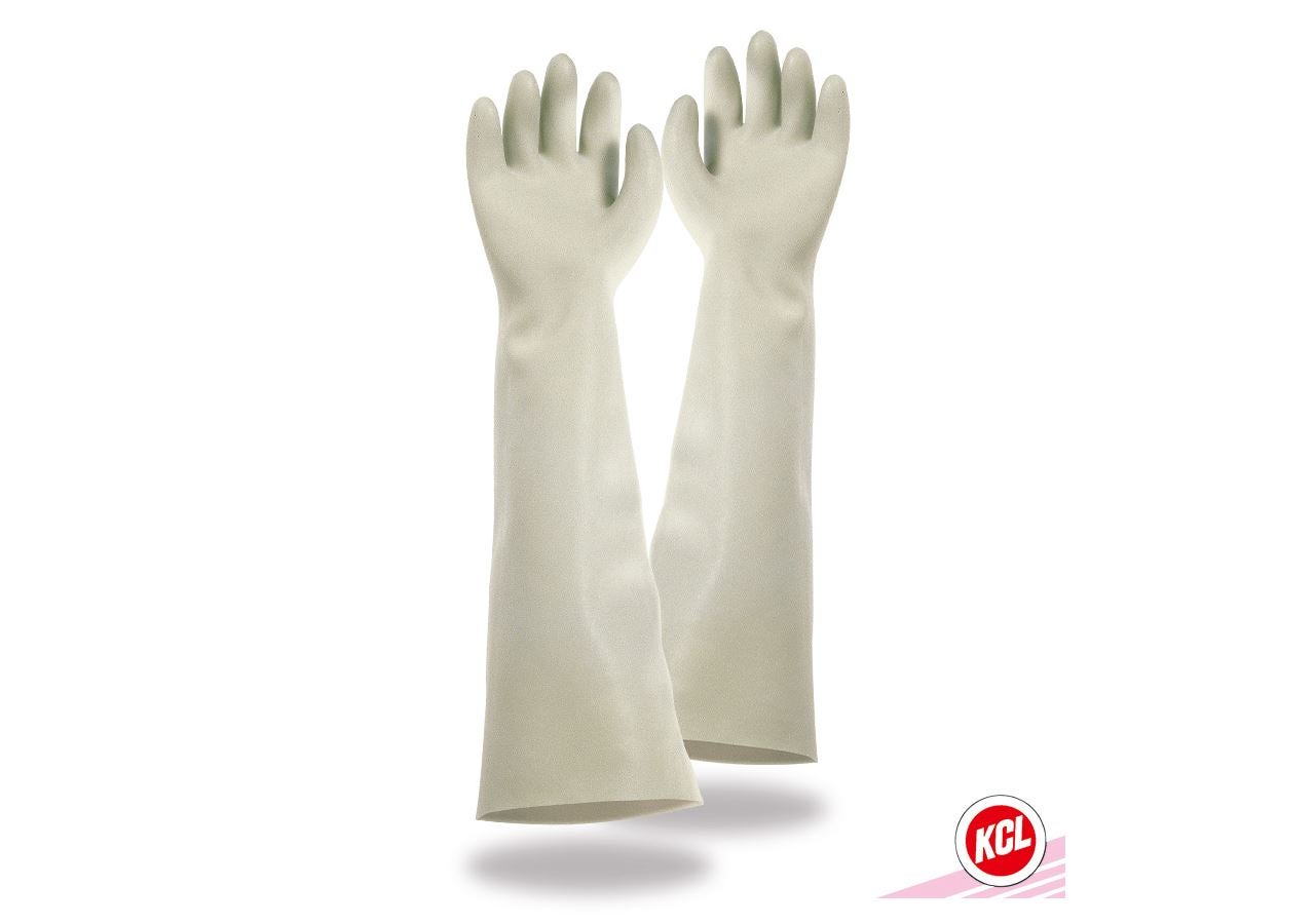 Beschichtet: Latex-Spezialhandschuhe Combi