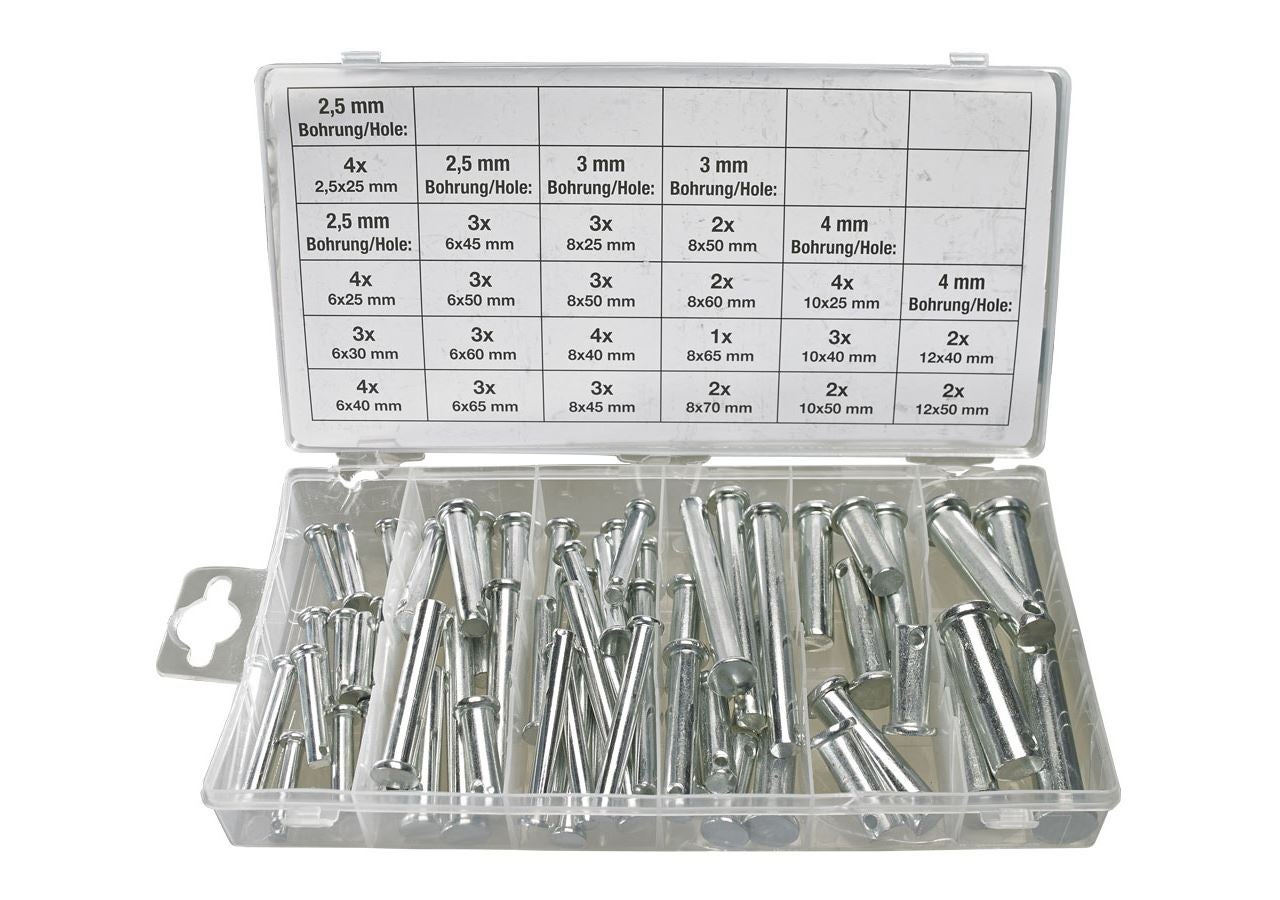 Vis: Assortiment de boulons de sécurité, 60-pieces