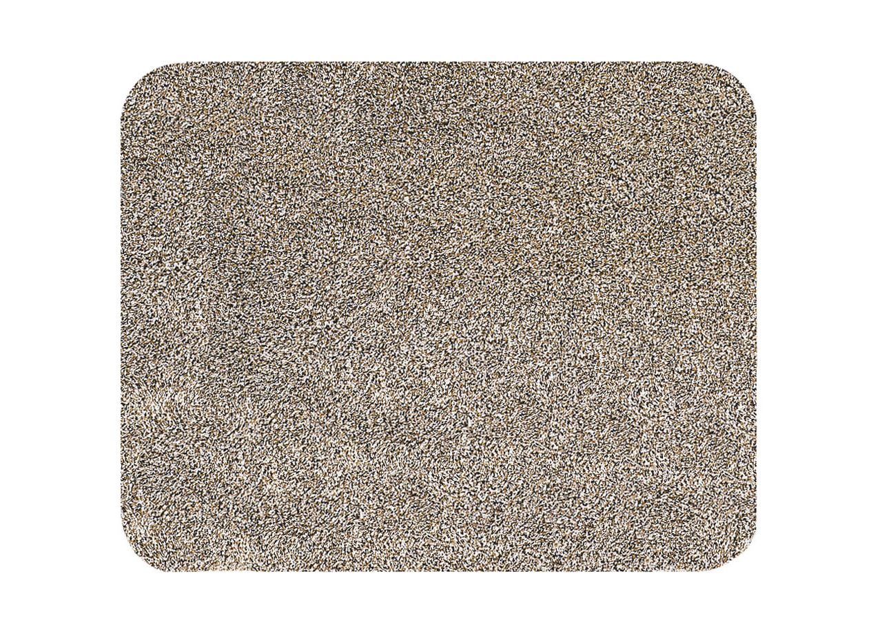 Tapis de sol: Tapis absorbant + brun/beige