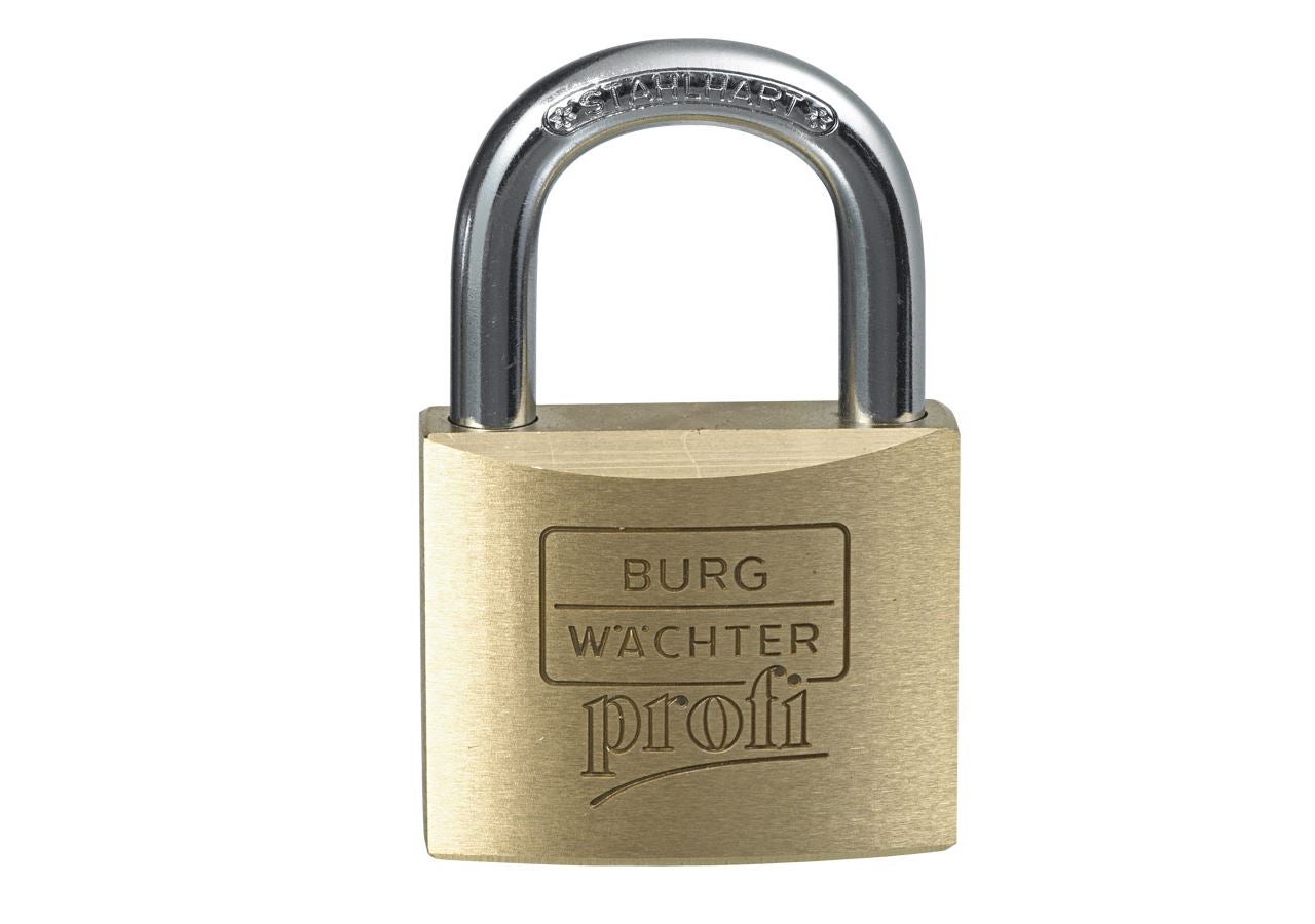Petites pièces: Cadenas en laiton Burg-Wächter 116 Profi