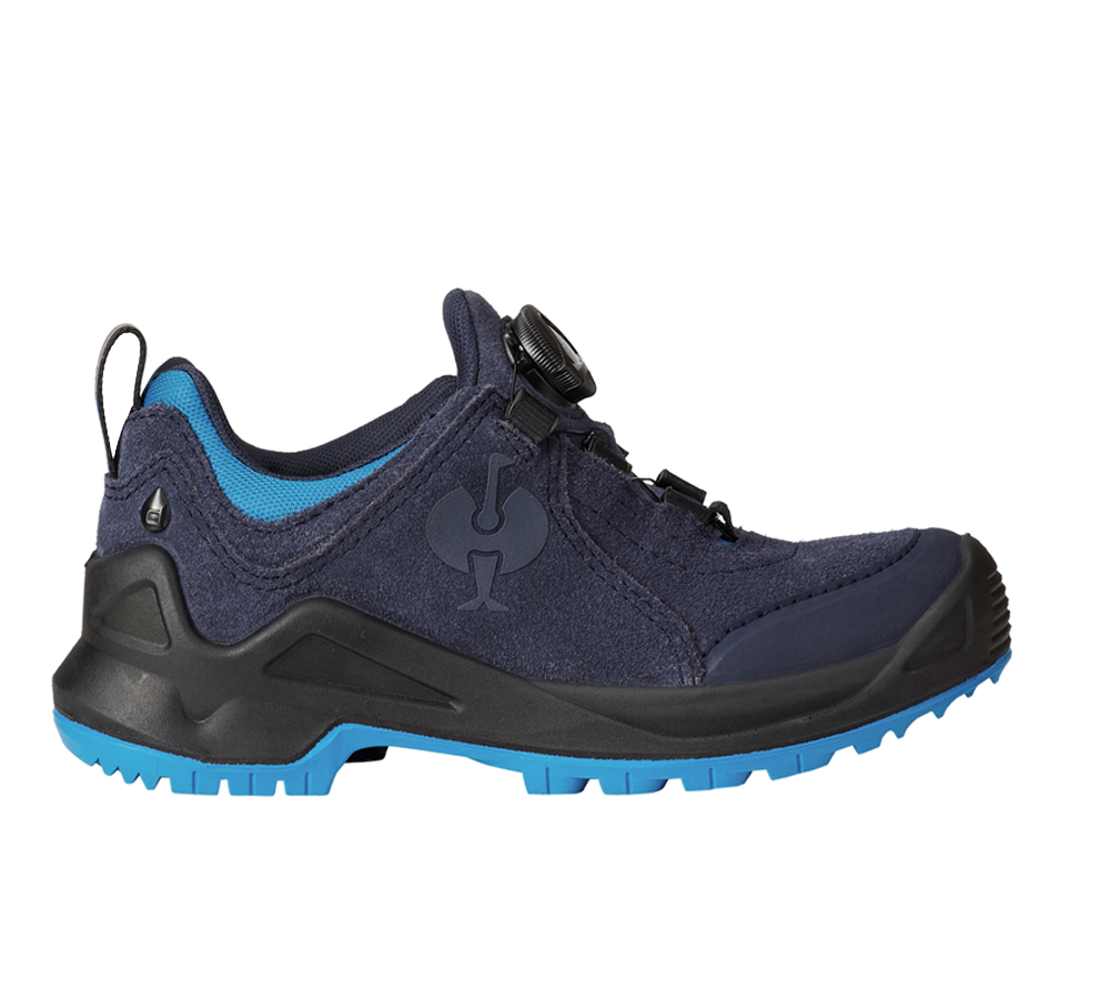 Chaussures pour enfants: Chaussures Allround e.s. Apate II low, enfants + bleu foncé/atoll
