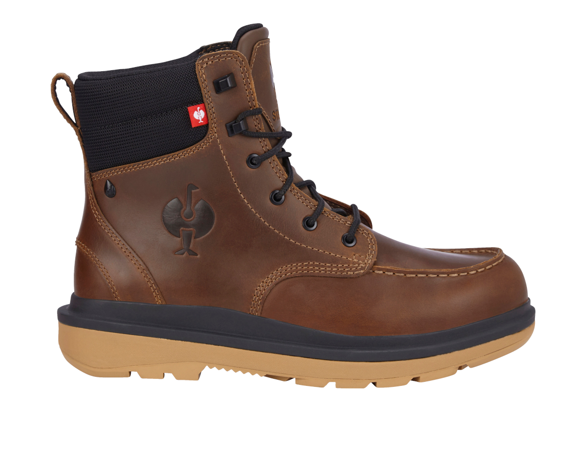 O6: O6 Berufsschuhe e.s. Ridgewood mid + wüstenbraun