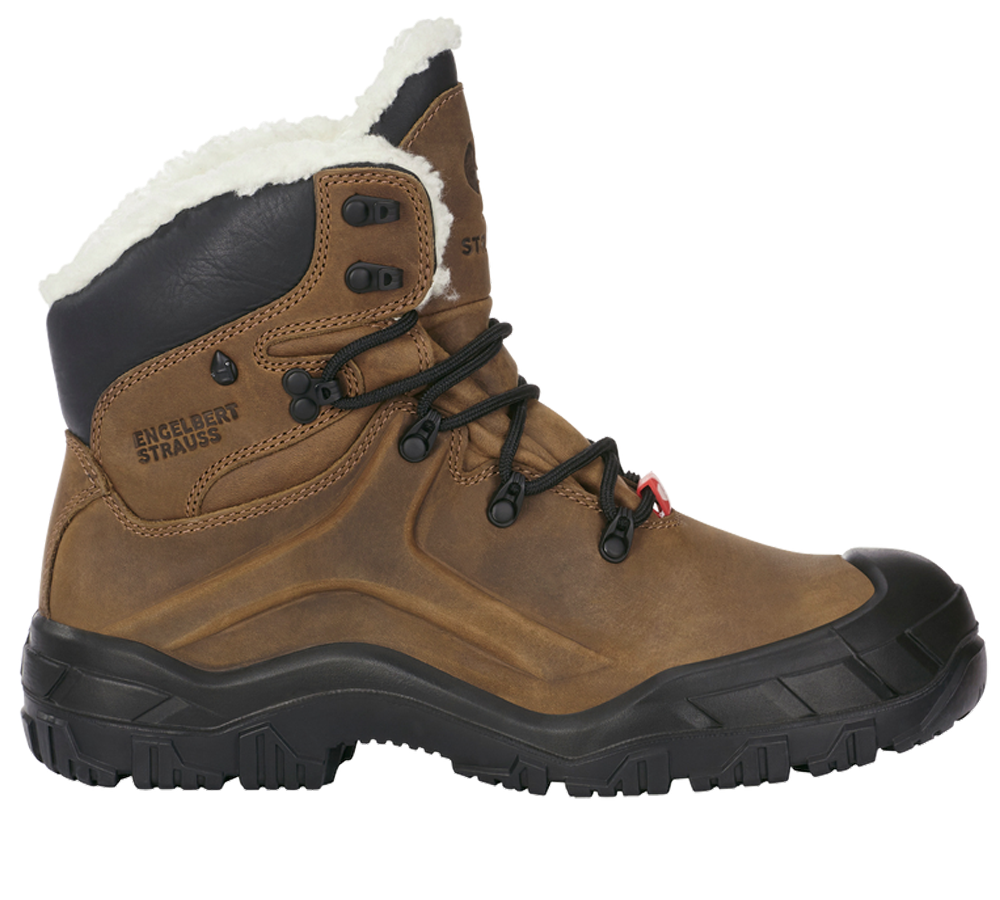 S7: S7 Chaussures hautes de sécurité e.s. Okomu mid + brun