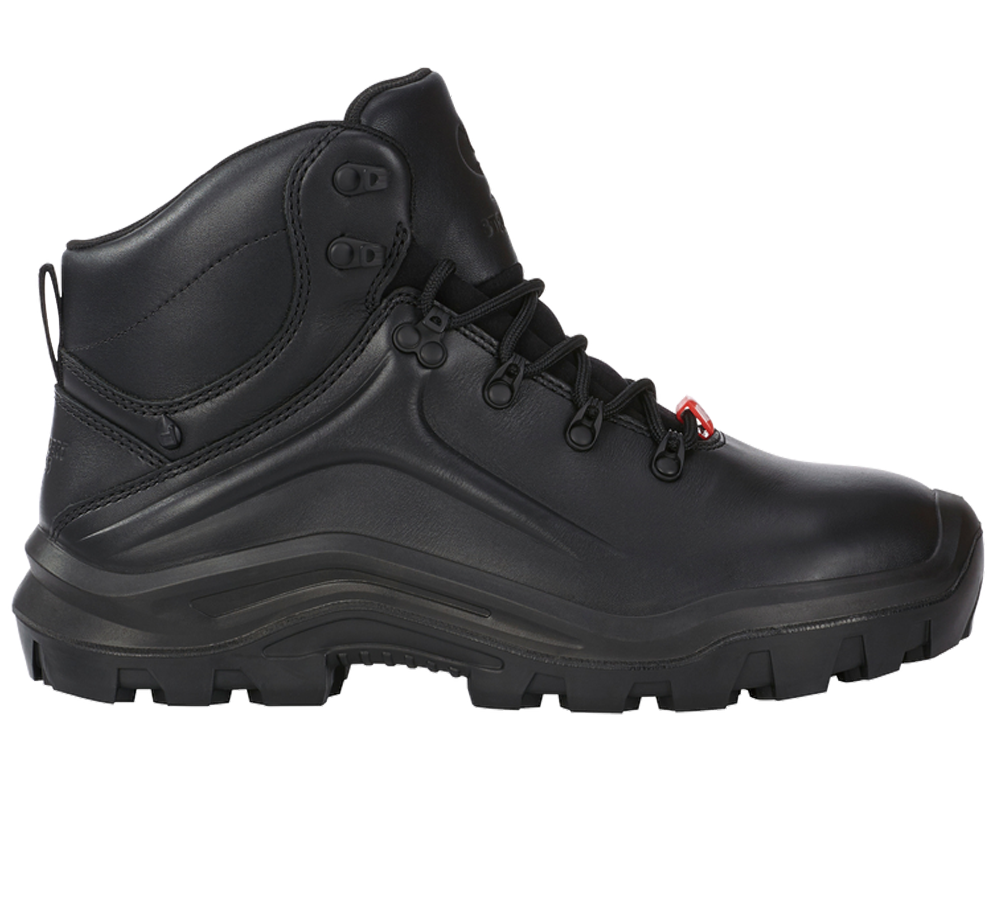 S3: e.s. S3 Chaussures hautes de sécurité Cebus mid + noir