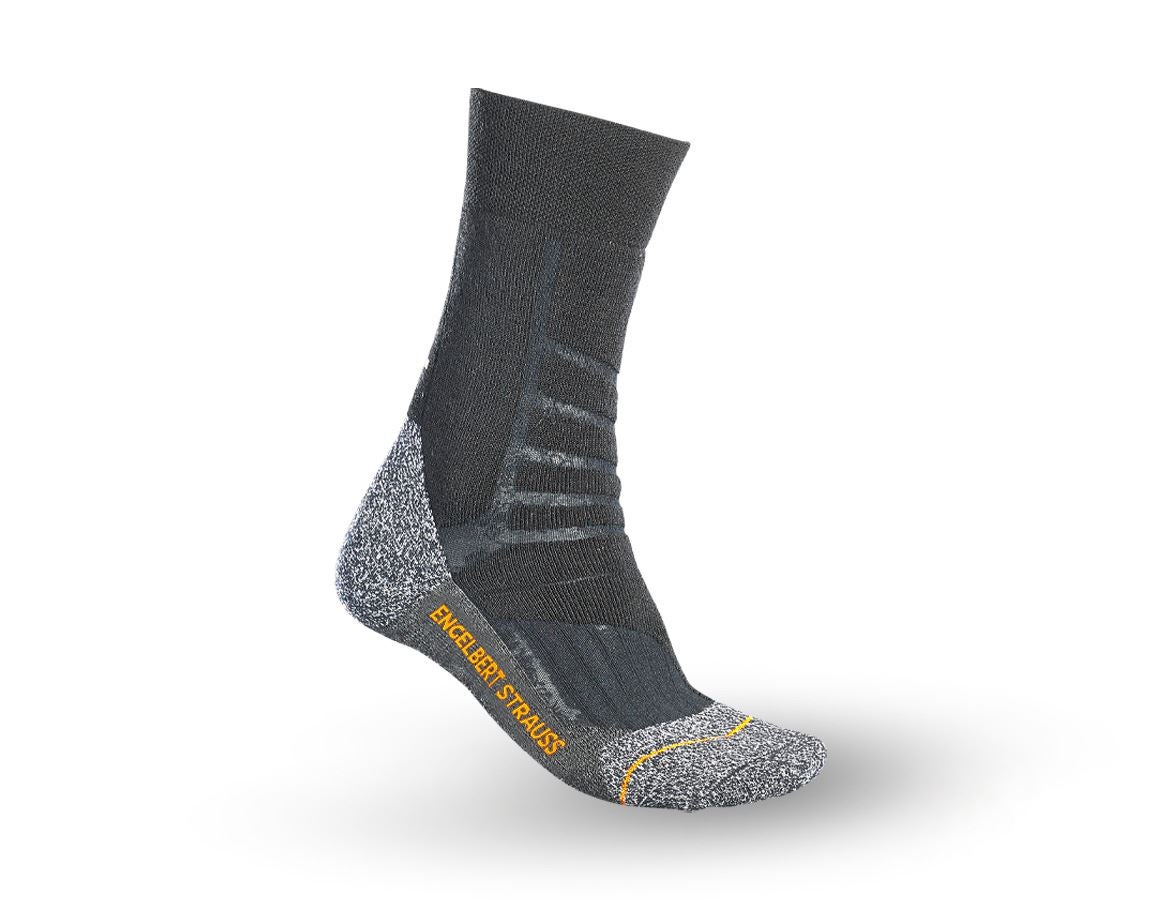 Chaussettes | Bas: e.s. Chaussettes Allround function warm/high + noir