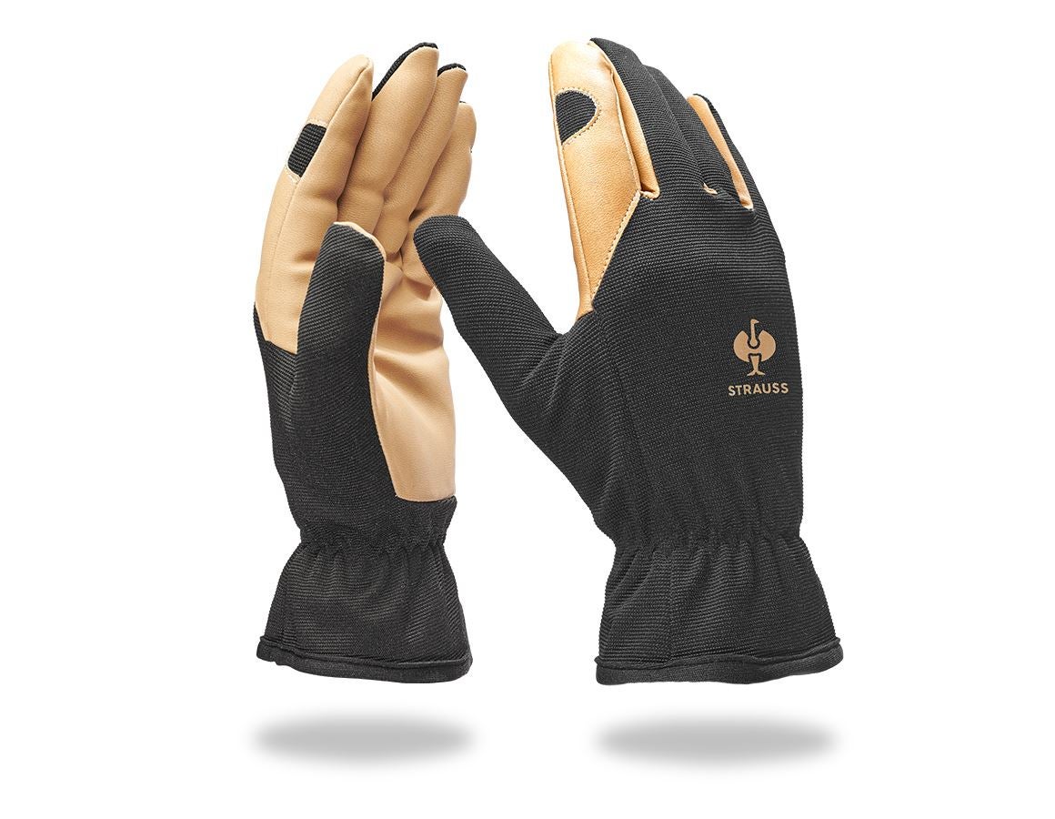 Offres du mois: Gants de montage Intense light + noir/brun