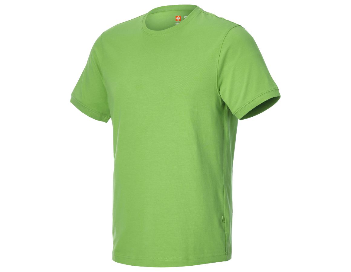 Shirts & Co.: e.s. T-Shirt cotton stretch + seegrün