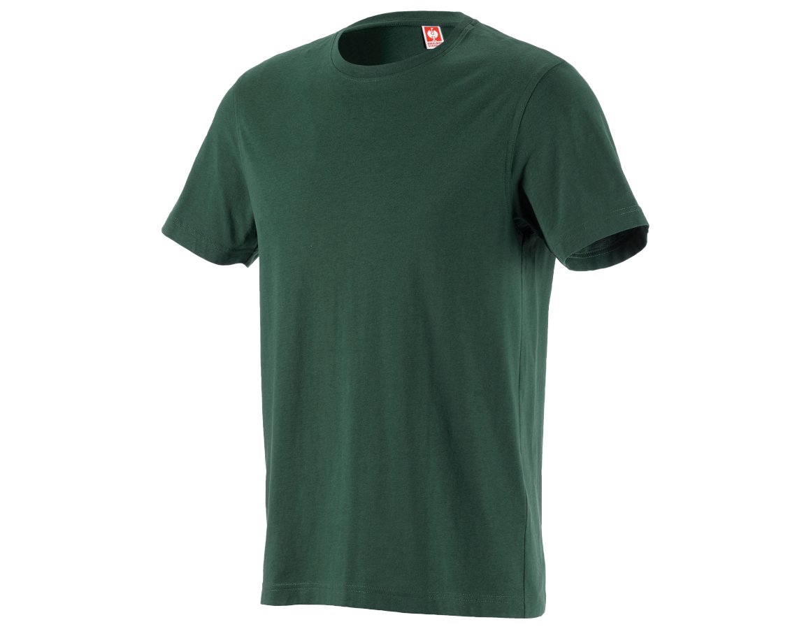 Hauts: T-Shirt e.s.industry + vert