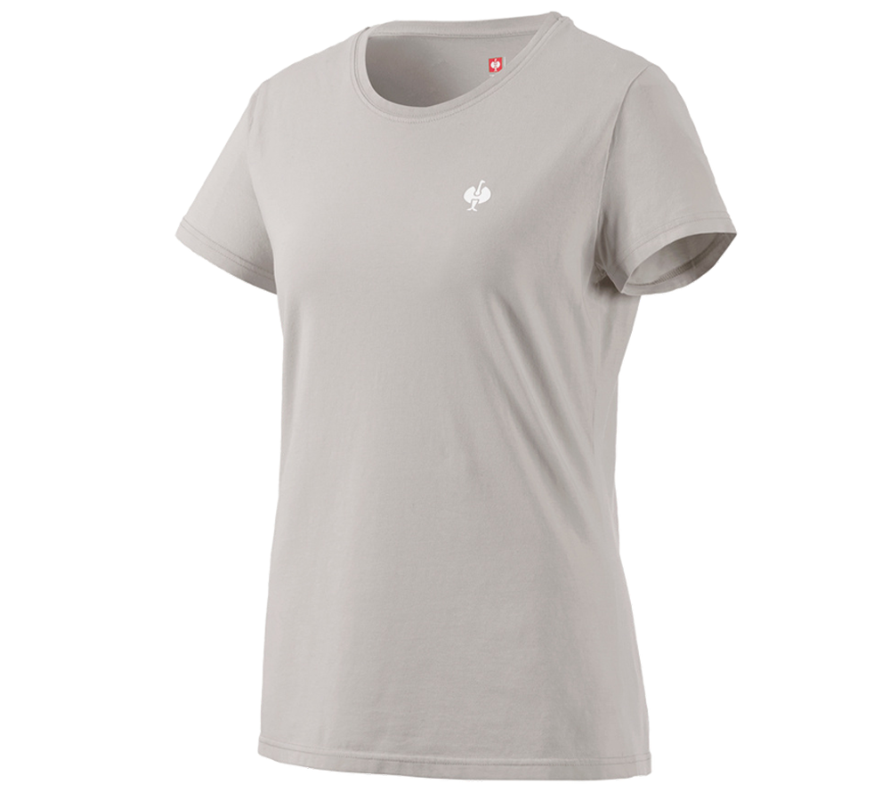 Shirts & Co.: T-Shirt e.s.motion ten pure, Damen + opalgrau vintage