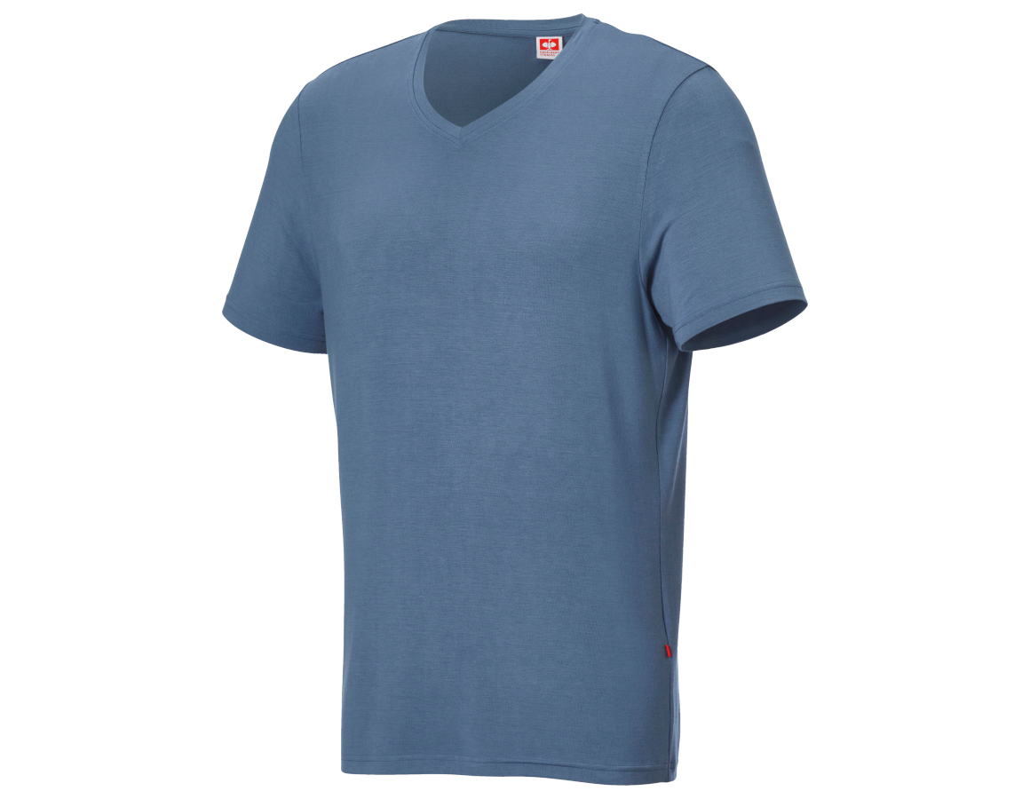 Bekleidung: e.s. Modal Pyjama T-Shirt + nordicblau