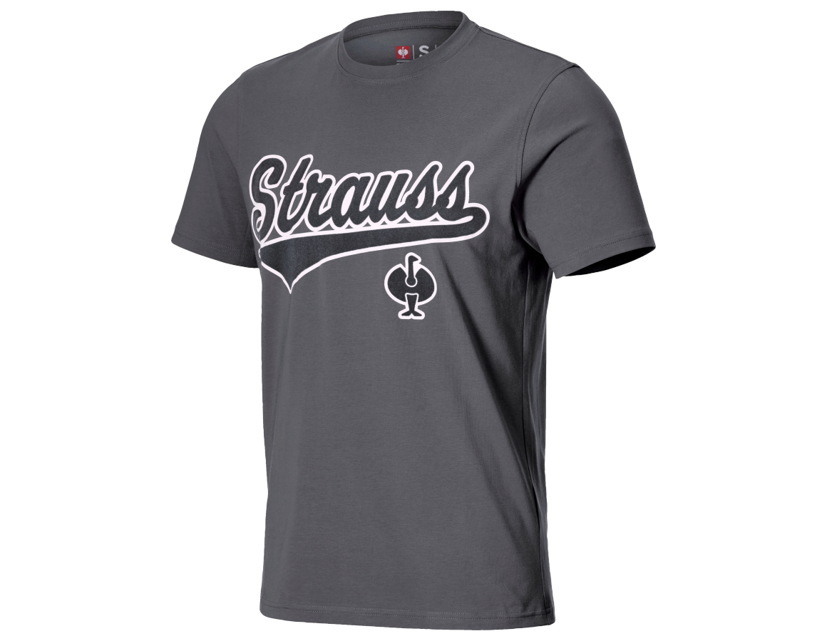 Hauts: T-Shirt e.s.e:pic + gris carbone