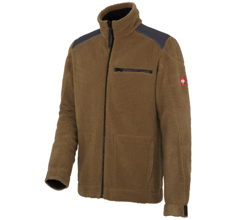 Thèmes: Veste en fibre polaire e.s.roughtough  + noix