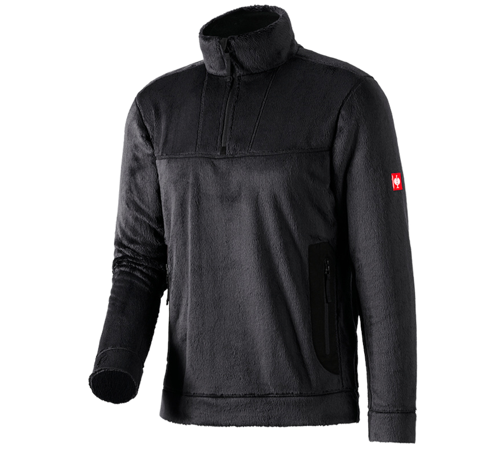 Hauts: e.s. Pull camionneur Highloft + noir