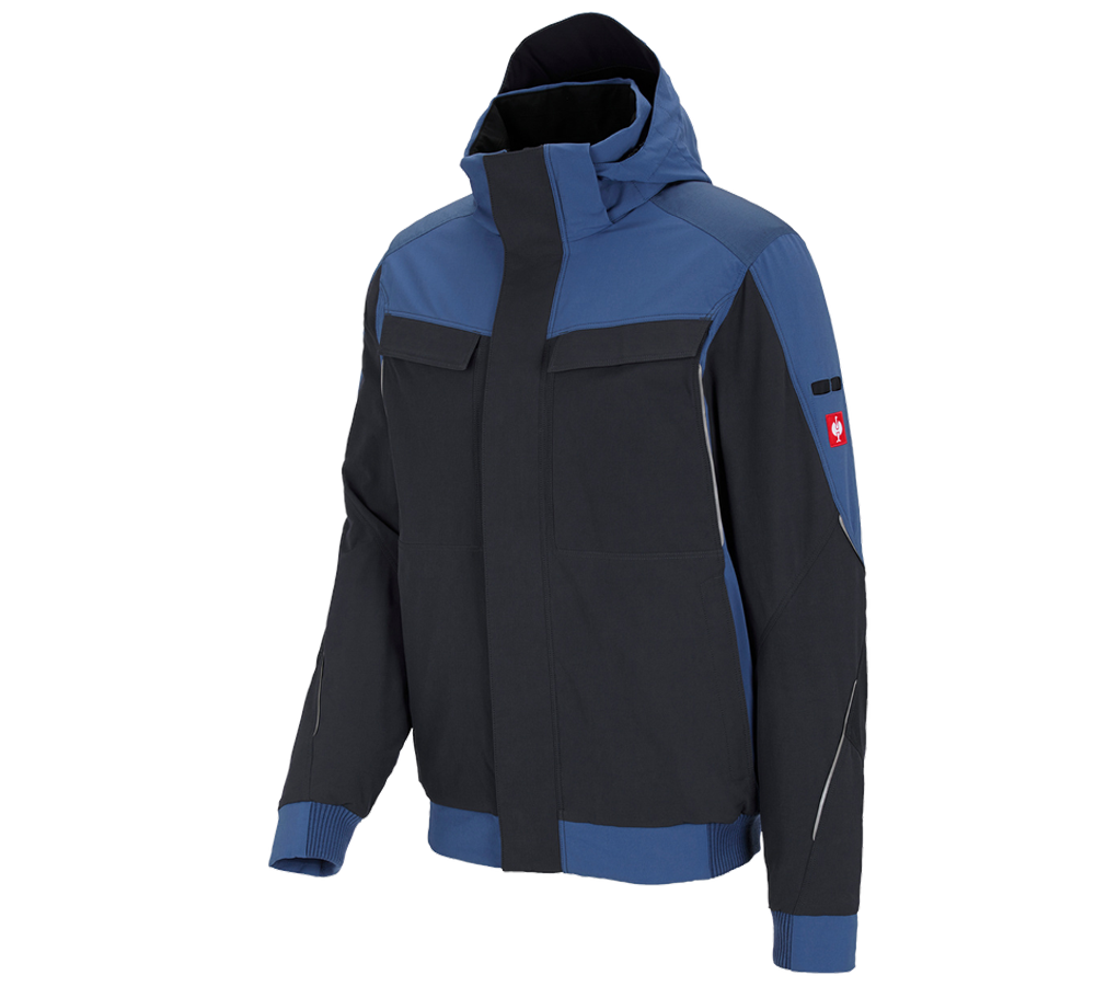 Jacken: Winter Funktions Jacke e.s.dynashield + kobalt/pazifik