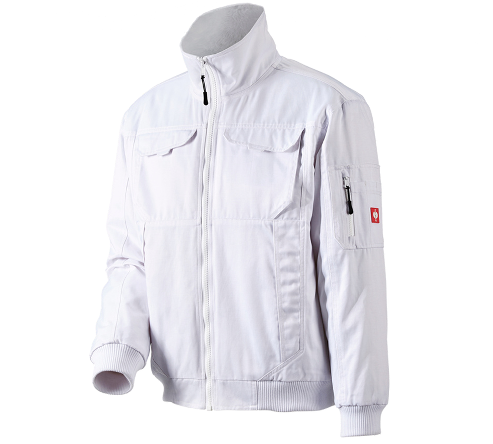 Vestes de travail: Blouson aviateur Dakota II + blanc