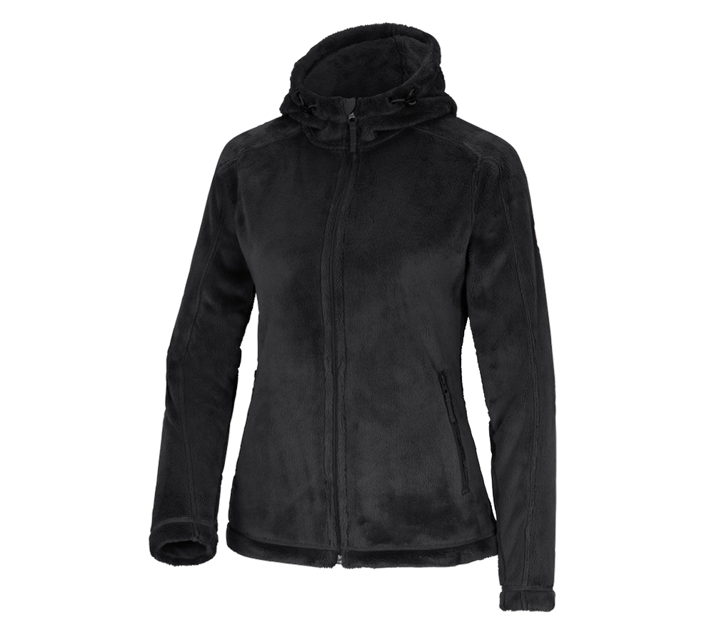 Jacken: e.s. Zipjacke Highloft, Damen + schwarz