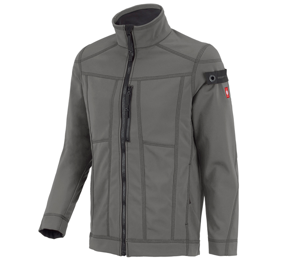 Thèmes: Veste Softshell e.s.roughtough + titane