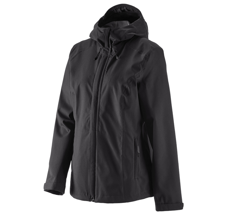 Jacken: e.s. Funktions-Jacke CI, Damen + schwarz