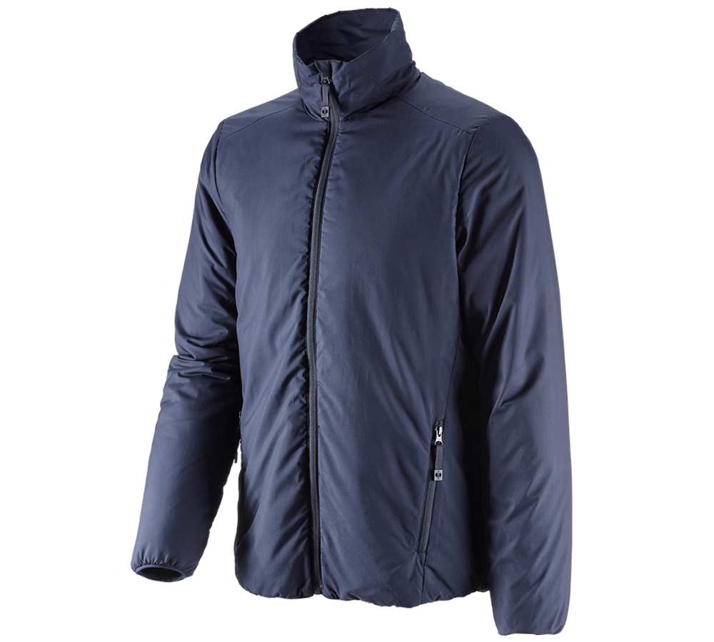 Jacken: e.s. Padded-Jacke CI + dunkelblau