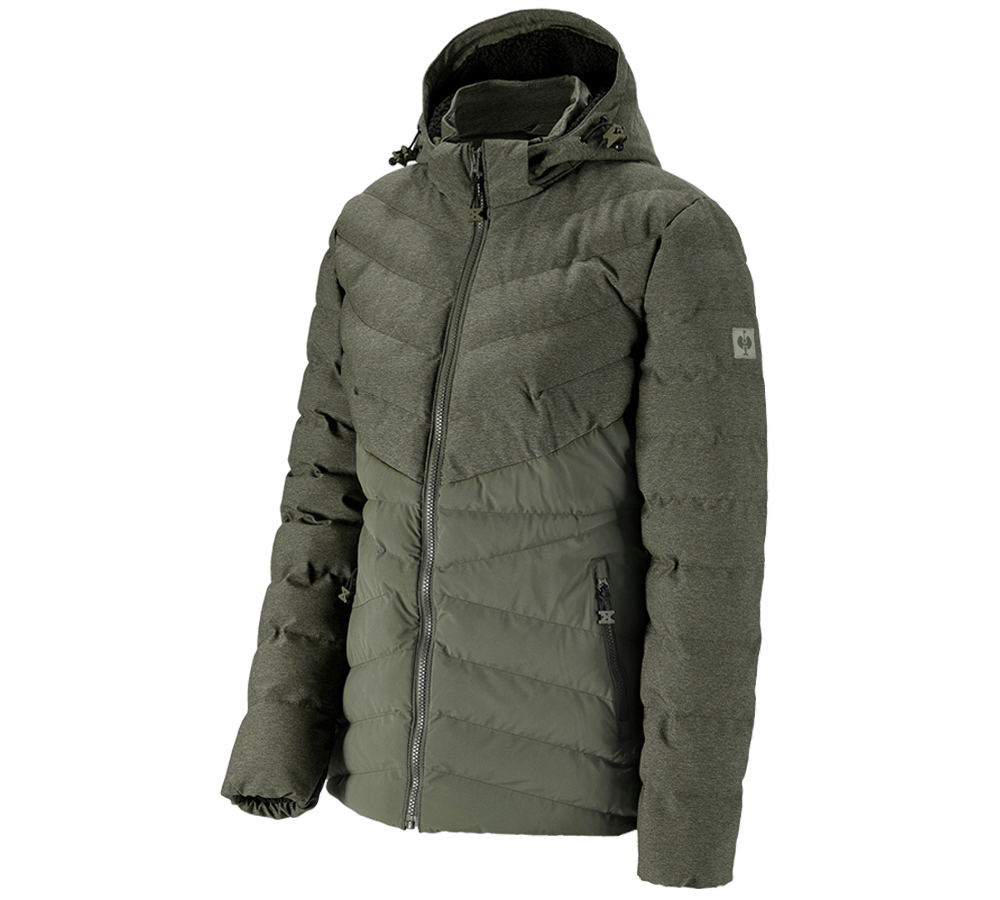 Jacken: Winterjacke e.s.motion ten, Damen + tarngrün