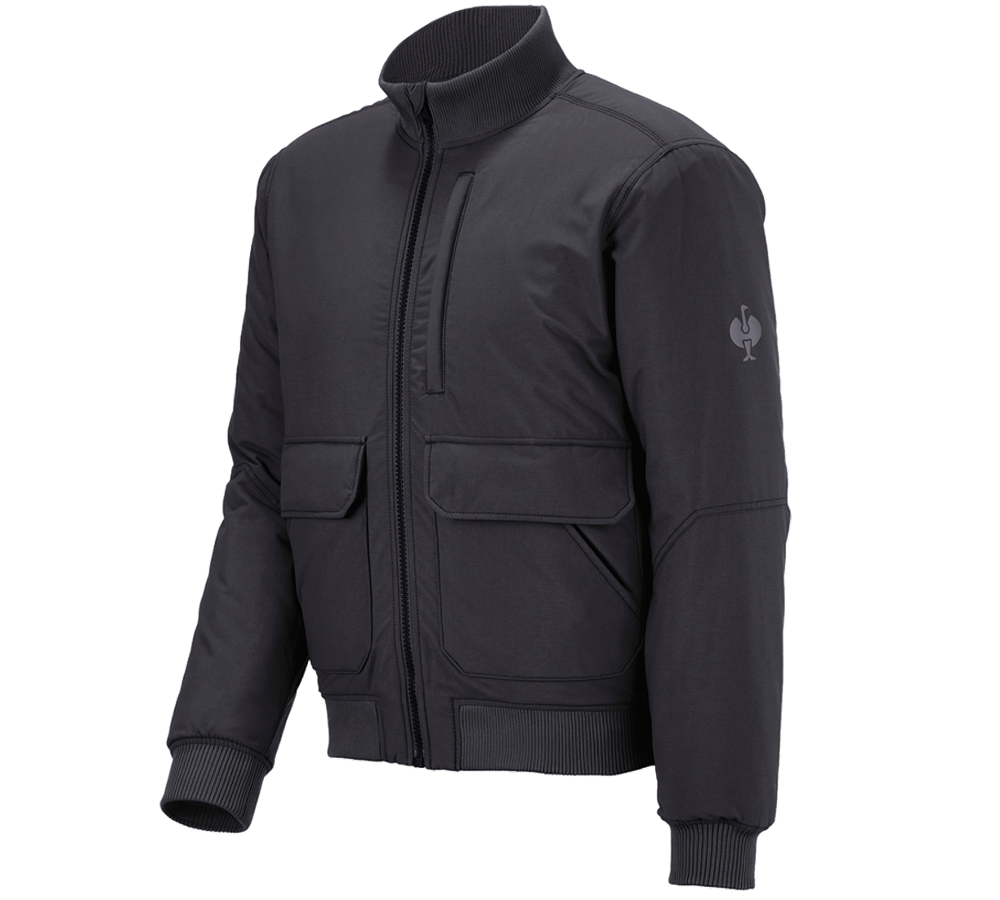 Jacken: Pilotenjacke e.s.iconic + schwarz