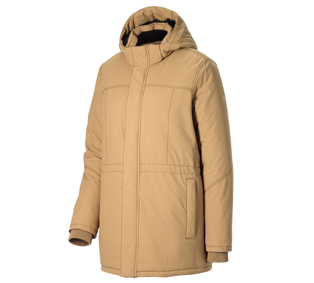 Jacken: Parka e.s.iconic, Damen + mandelbraun