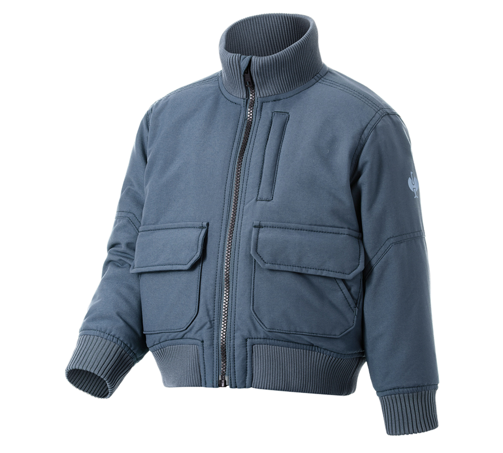 Vestes: Blouson aviateur e.s.iconic, enfants + bleu oxyde