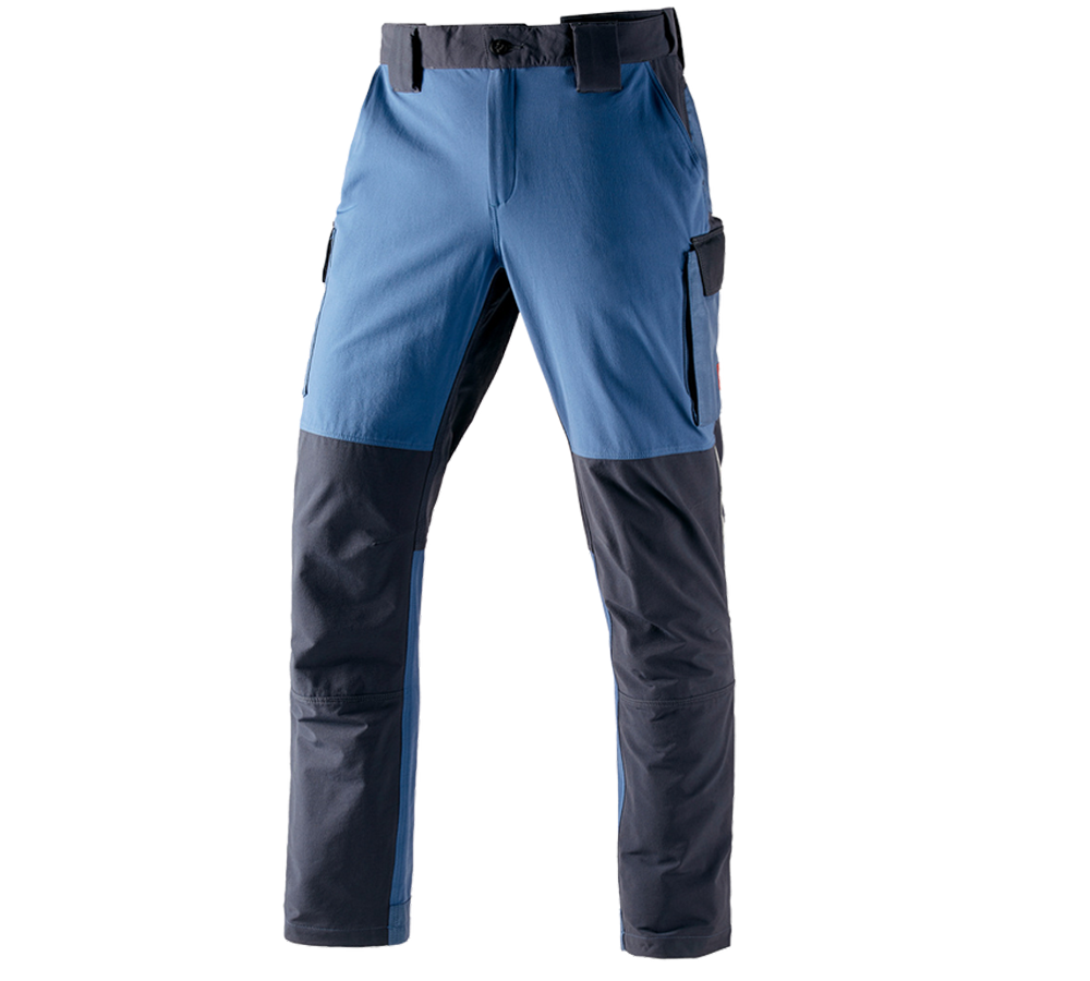 Hosen: Funktions Cargohose e.s.dynashield + kobalt/pazifik