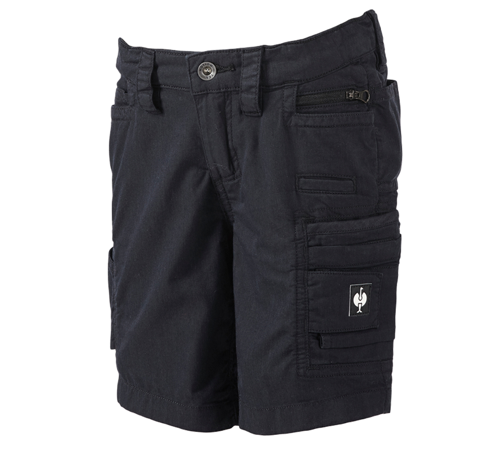 Shorts: Cargoshort e.s.motion ten Sommer, Kinder + schwarz