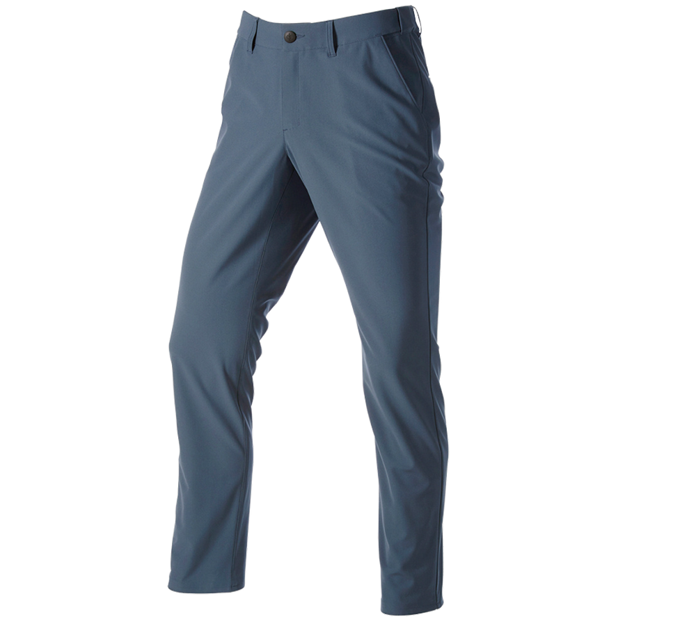 Hosen: Berufshose Chino e.s.work&travel + eisenblau