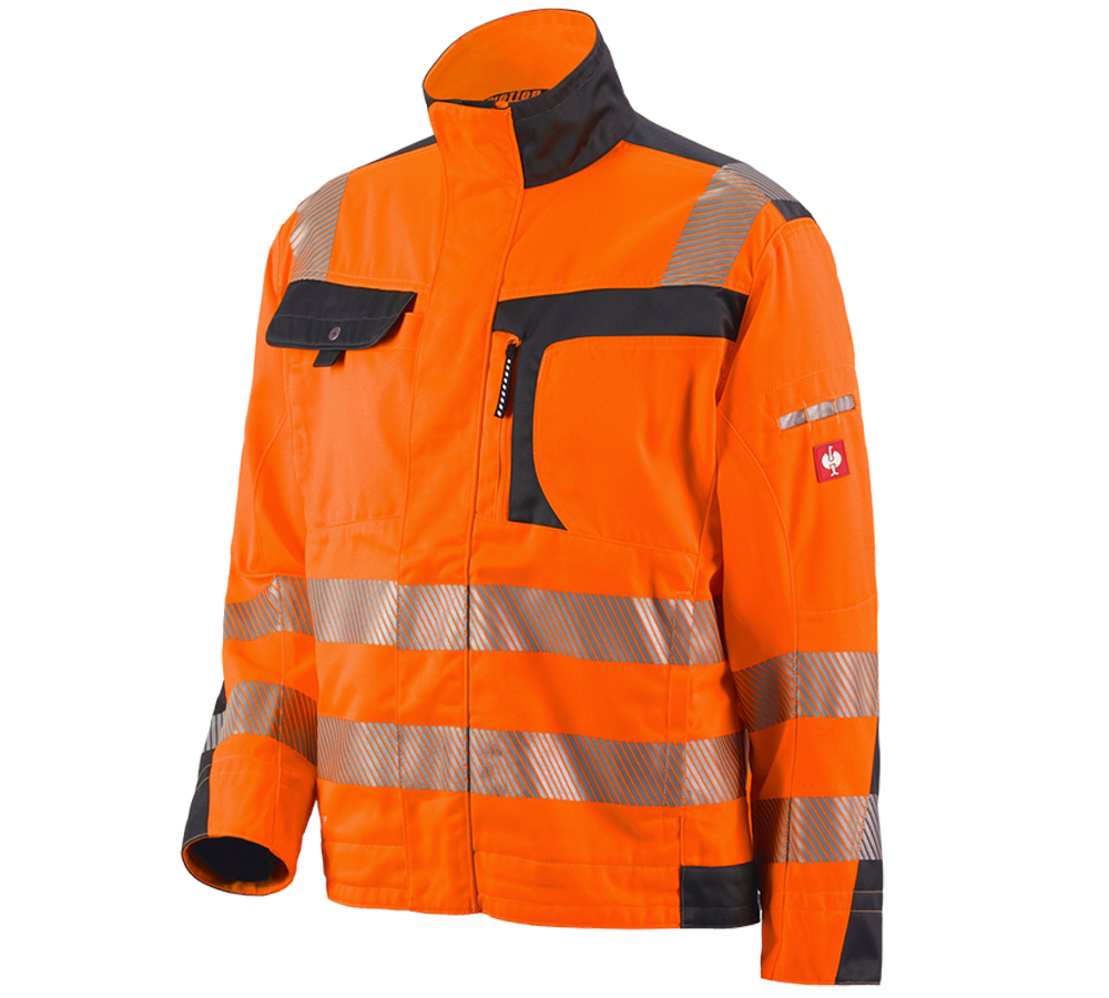 Vestes de travail: Veste de signalisation e.s.motion + orange fluo/anthracite