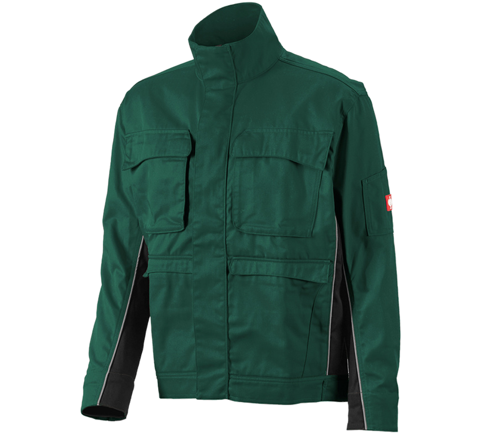 Thèmes: Veste de travail e.s.active + vert/noir