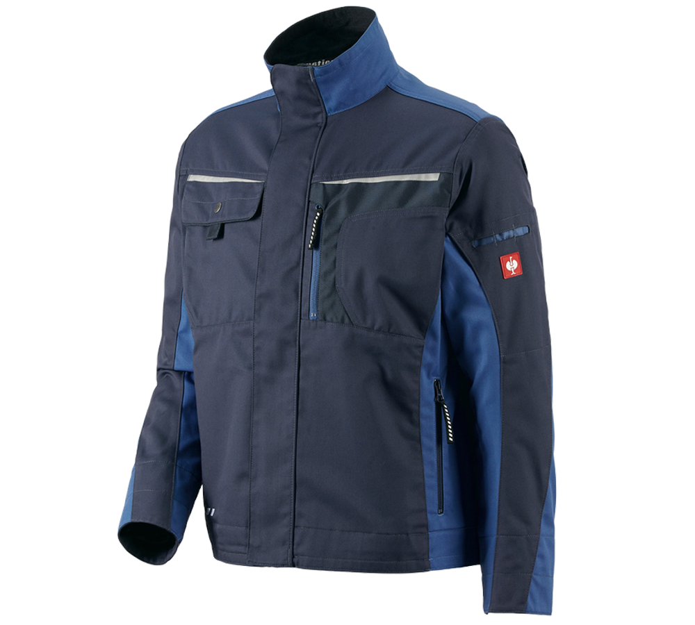 Vestes de travail: Veste de travail e.s.motion + pacifique/cobalt