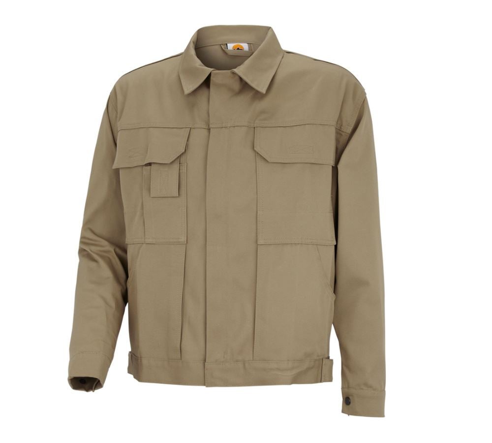 Jacken: STONEKIT Berufsjacke Aalborg + khaki