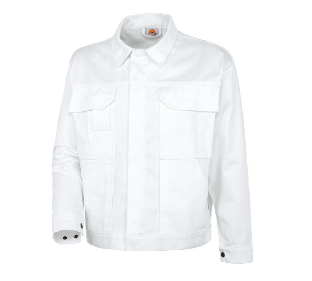 Horti-/ Sylvi-/ Agriculture: STONEKIT Veste de travail Aalborg + blanc