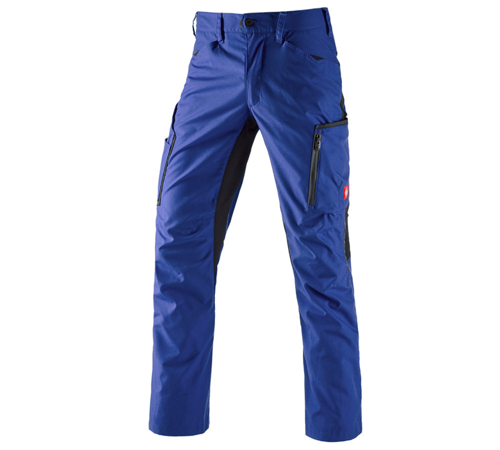 Thèmes: Pantalon à taille élastique d'hiver e.s.vision + bleu royal/noir