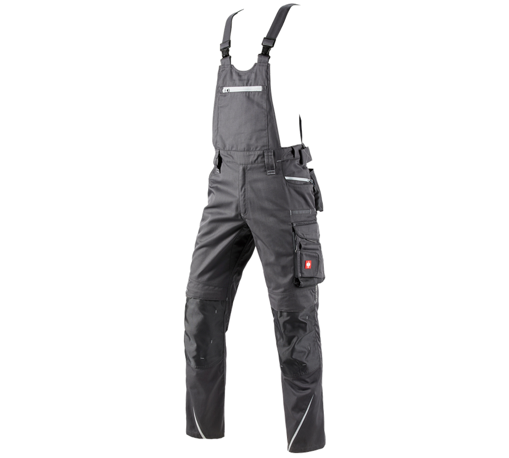 Pantalons de travail: Salopette e.s.motion 2020 + anthracite/platine