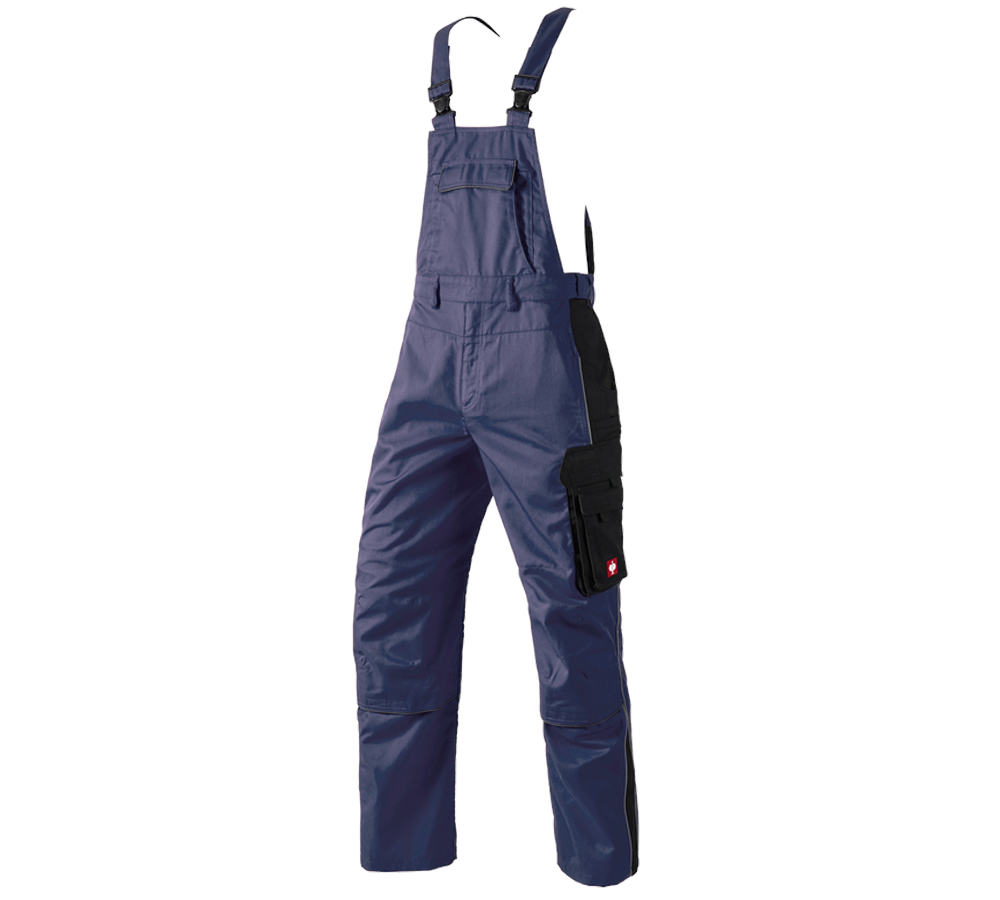 Hosen: Latzhose e.s.active + dunkelblau/schwarz