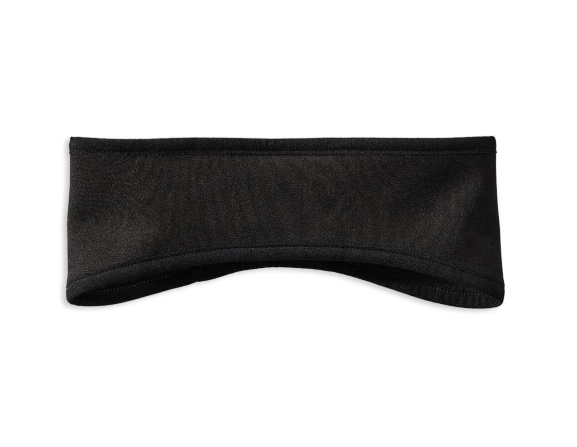 Accessoires: e.s. FIBERTWIN® thermo stretch Bandeau + noir